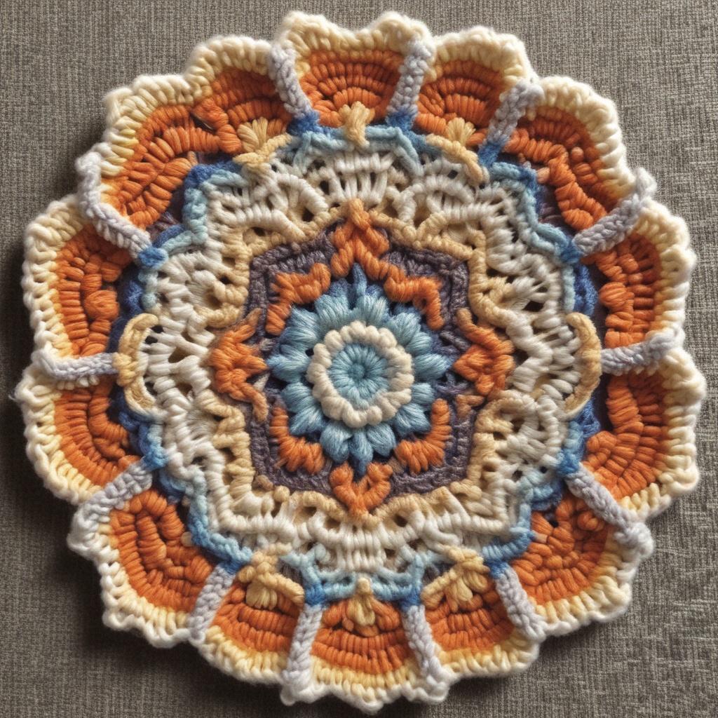 Crocheted item 21